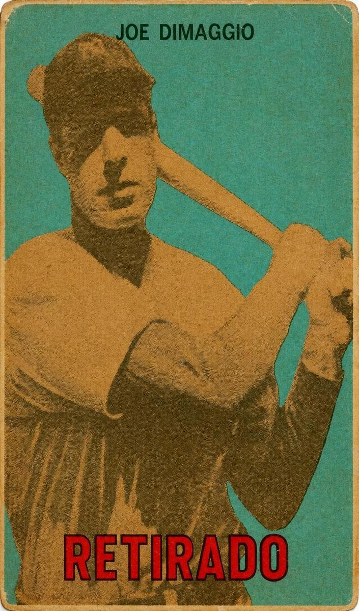 Joe DiMaggio 1967 topps Topps Venezuelan