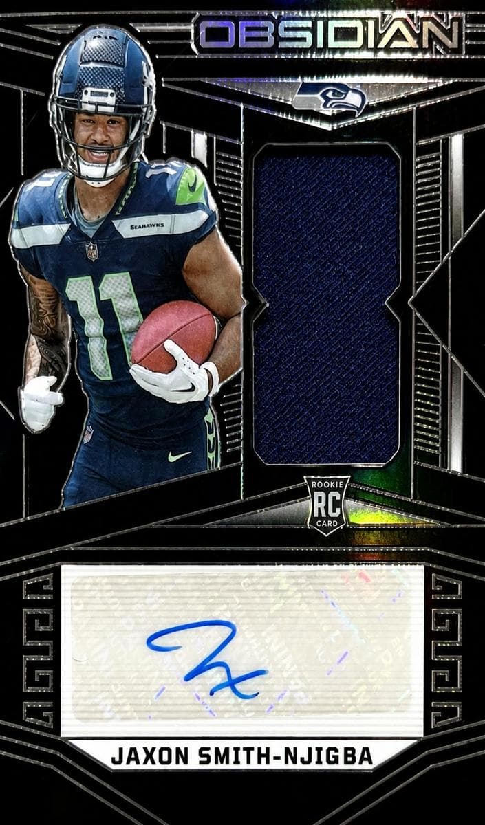 Jaxon Smith-Njigba 2023 panini Panini Obsidian