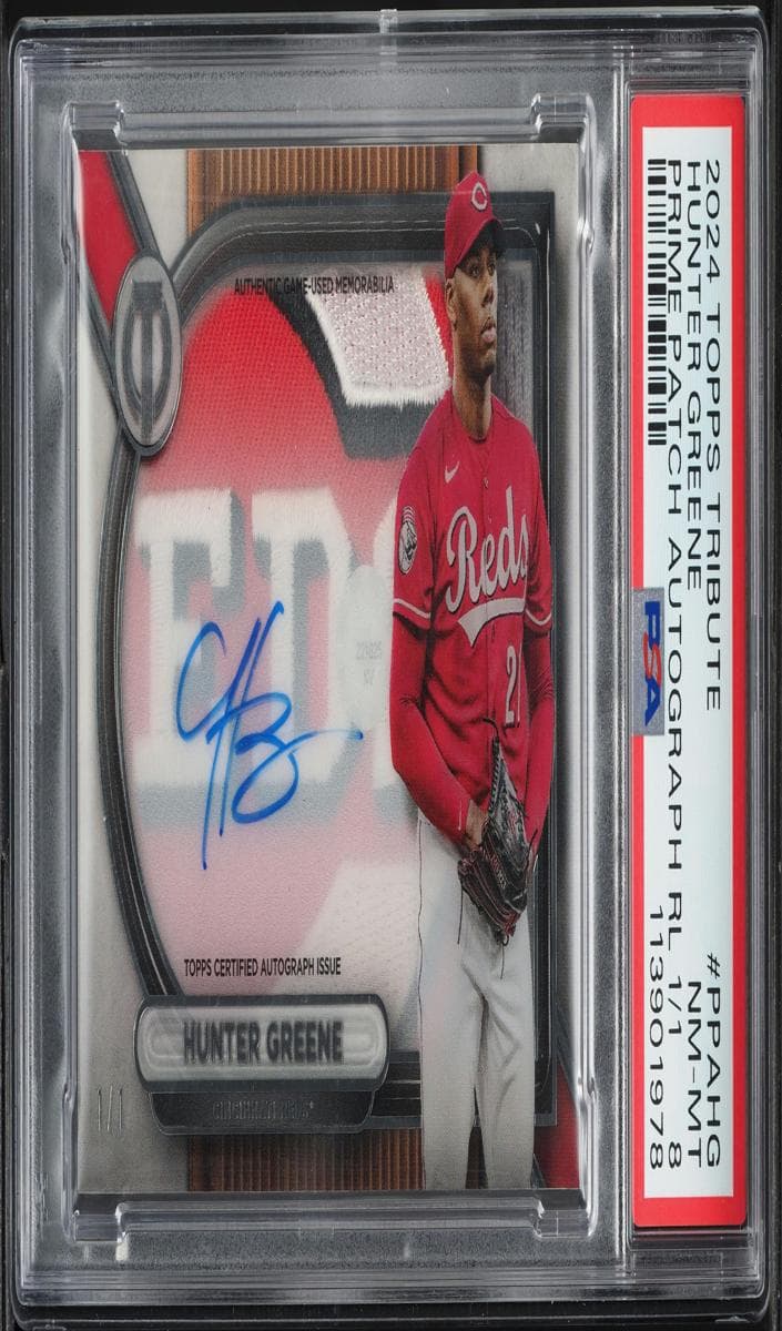 Hunter Greene 2024 topps Topps Tribute