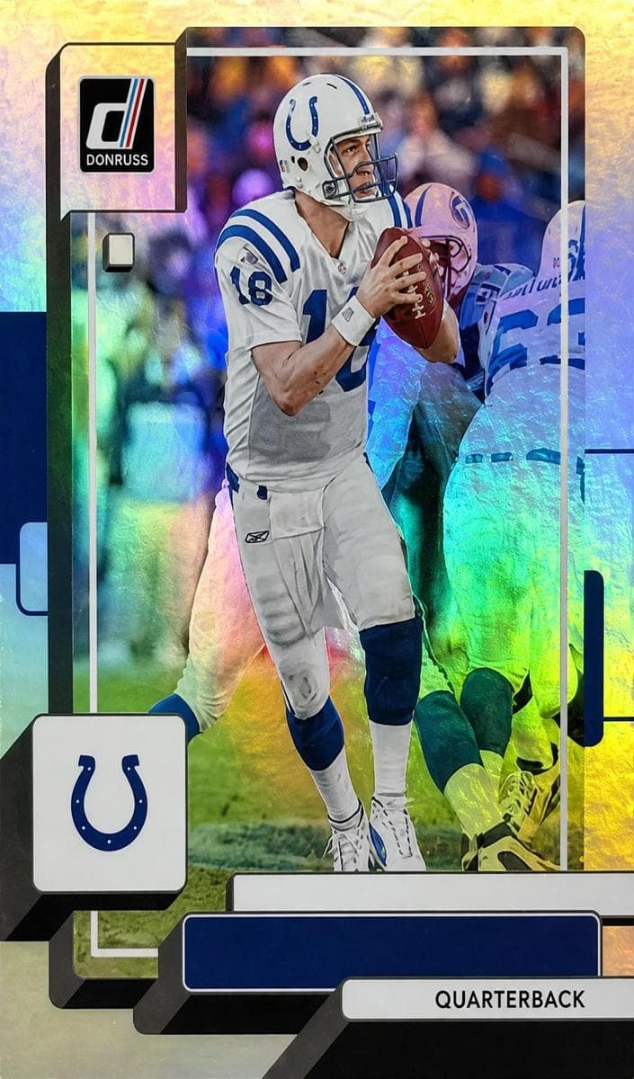 Peyton Manning 2022 panini Panini Donruss