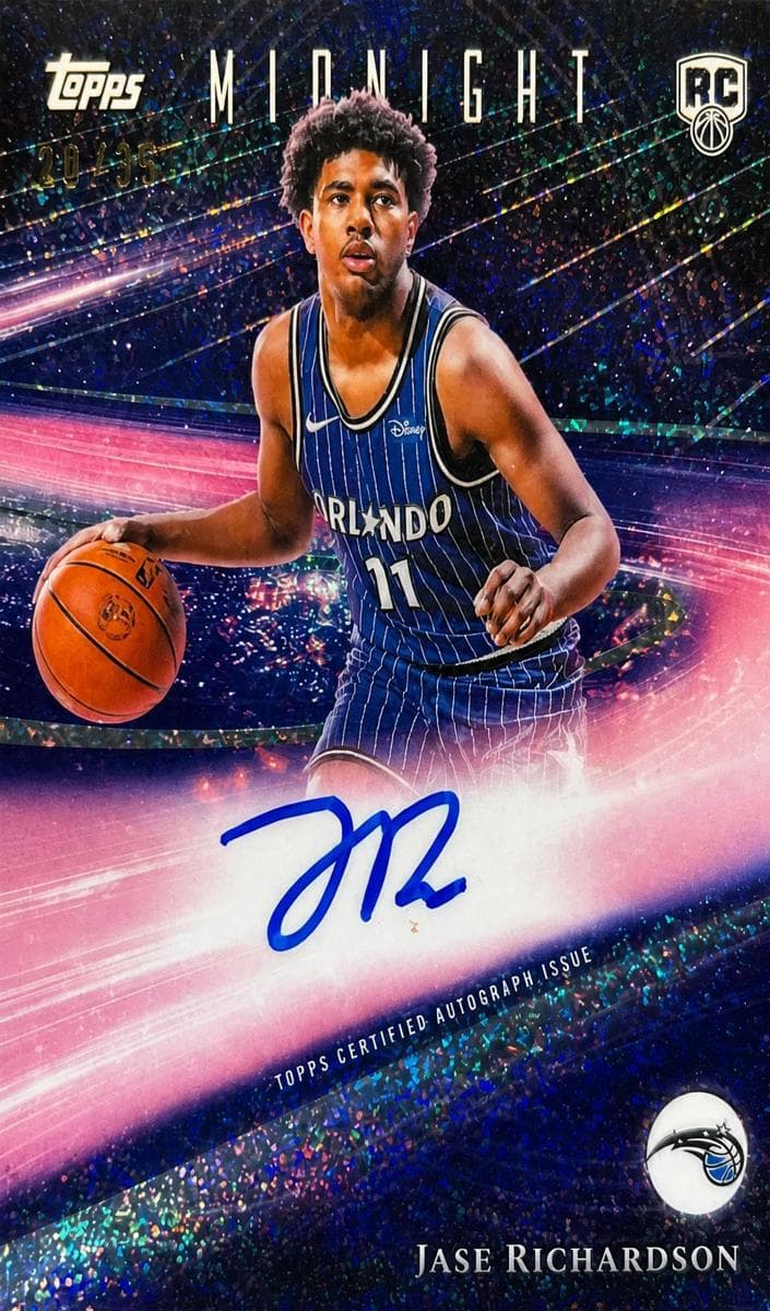 Jase Richardson 2025 topps Topps Midnight