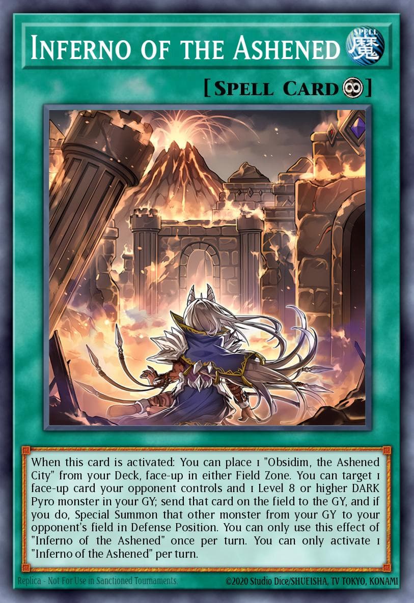Inferno of the Ashened 2025 Yu-Gi-Oh!