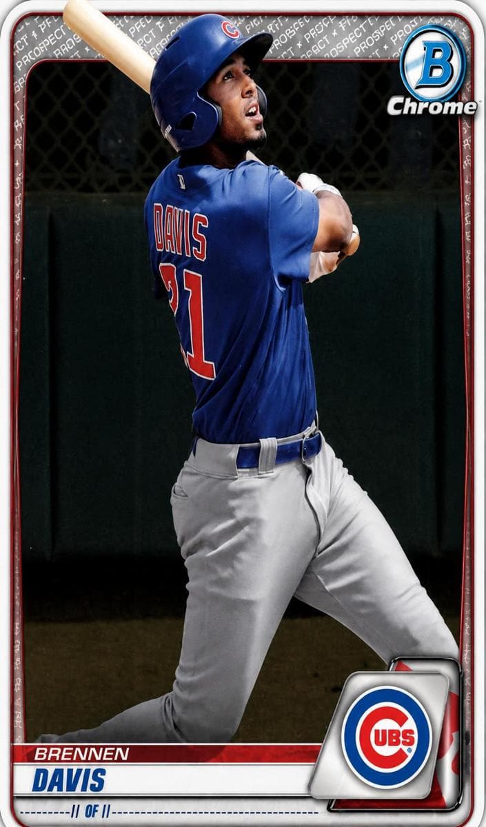 Brennen Davis 2020 bowman Bowman Draft