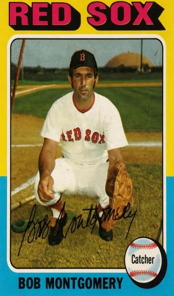Bob Montgomery 1975 topps Topps