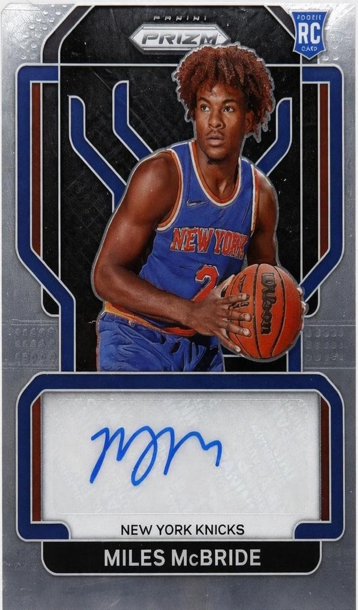 Miles McBride 2021 panini Panini Prizm