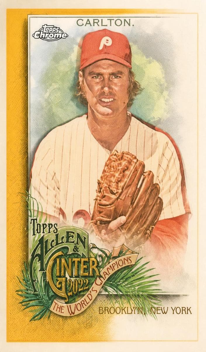 Steve Carlton 2022 topps
