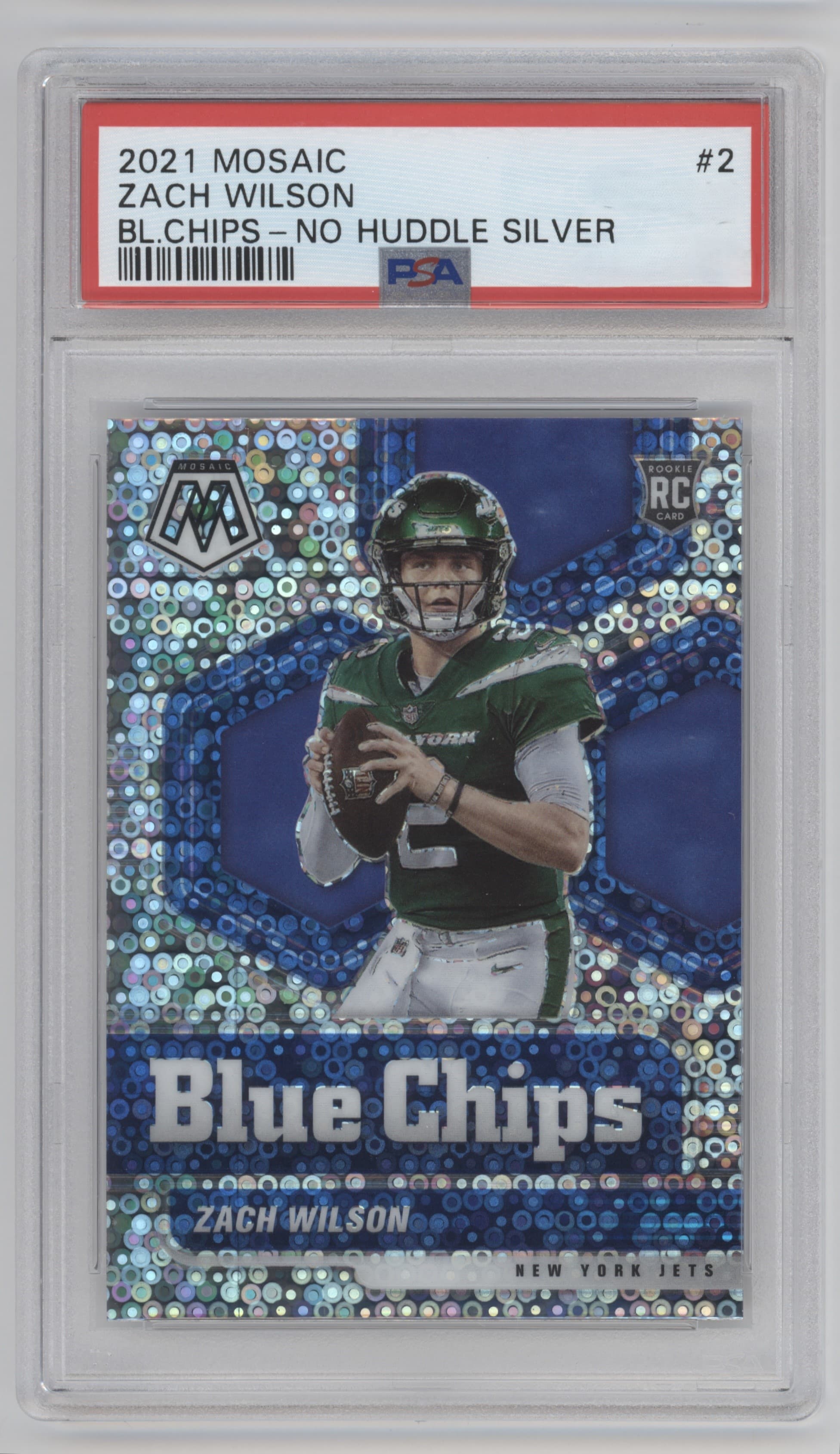 Zach Wilson 2021 panini Panini Mosaic