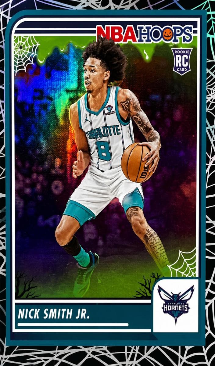 Nick Smith Jr. 2023 panini Hoops Haunted Hoops