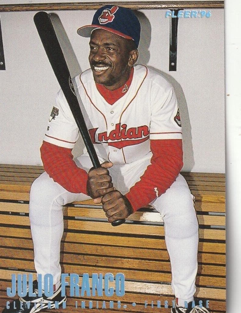 Julio Franco 1996 fleer Fleer Update