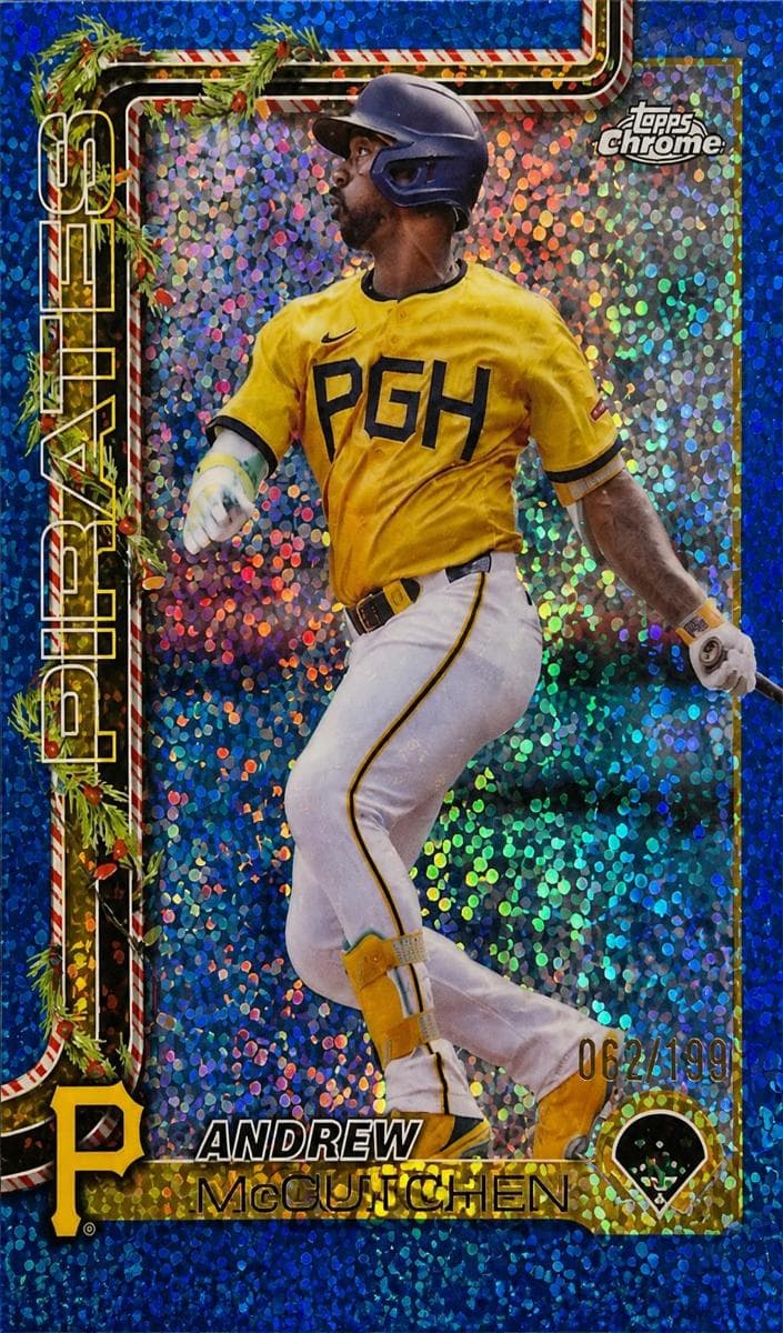 Andrew McCutchen 2025 topps Holiday