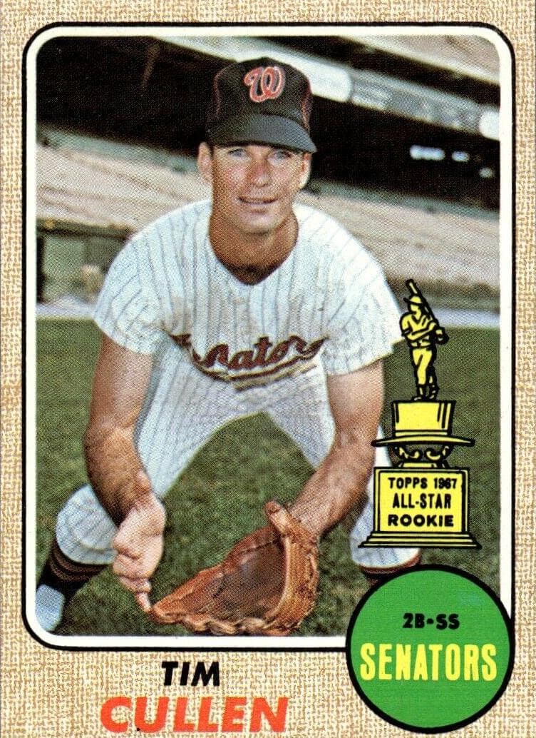 Tim Cullen 1968 topps Topps