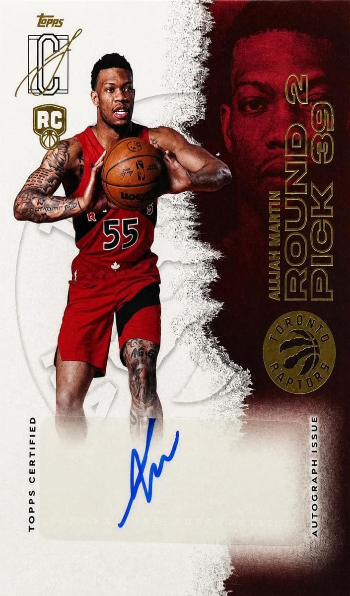 Alijah Martin 2025 topps Topps Signature Class