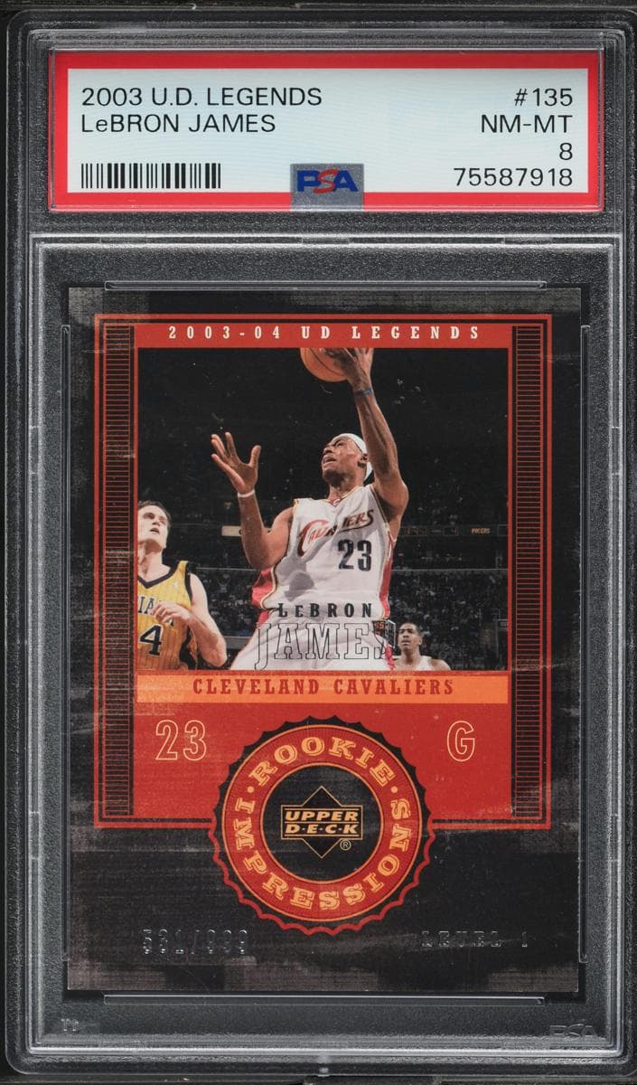 Lebron James 2003 upper-deck