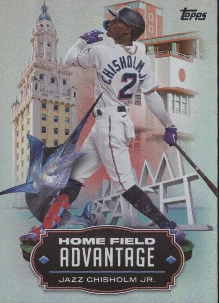 Jazz Chisholm Jr. 2023 topps Topps Update