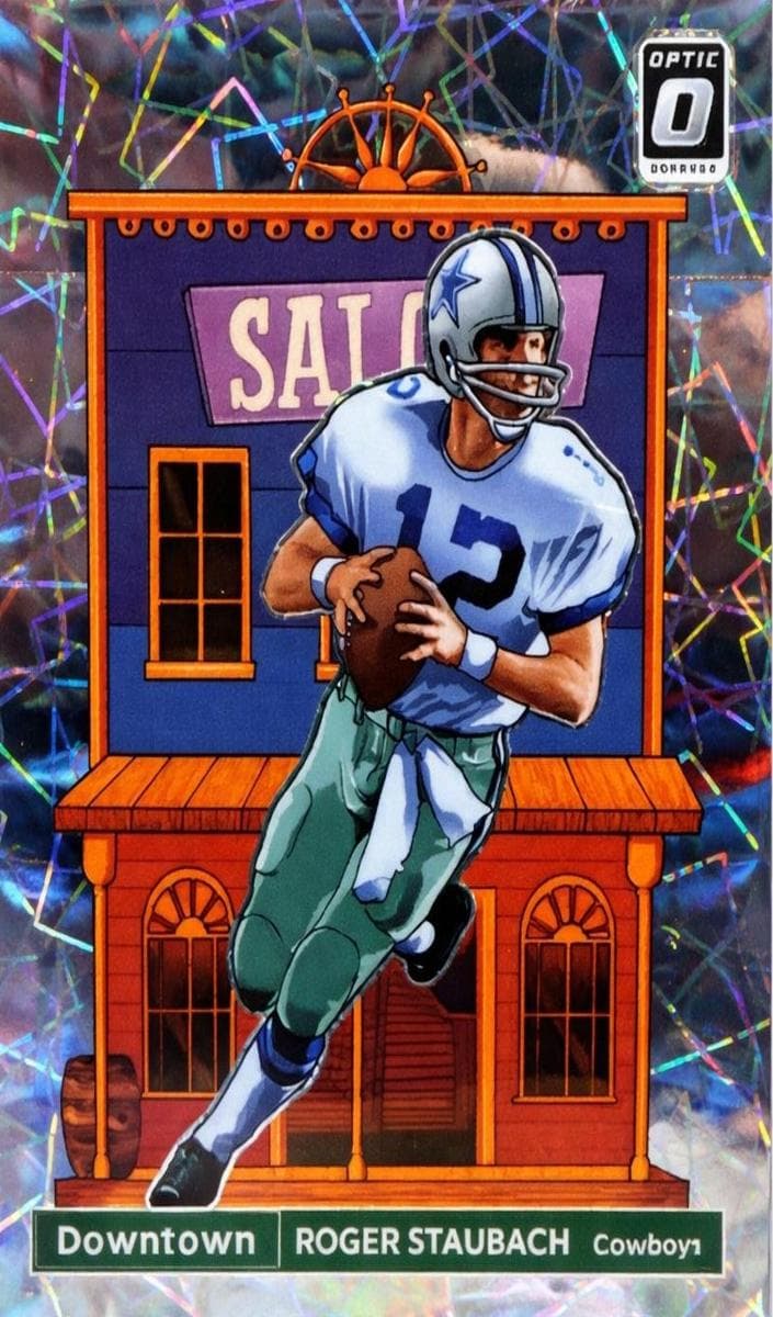 Roger Staubach 2022 panini Donruss Optic
