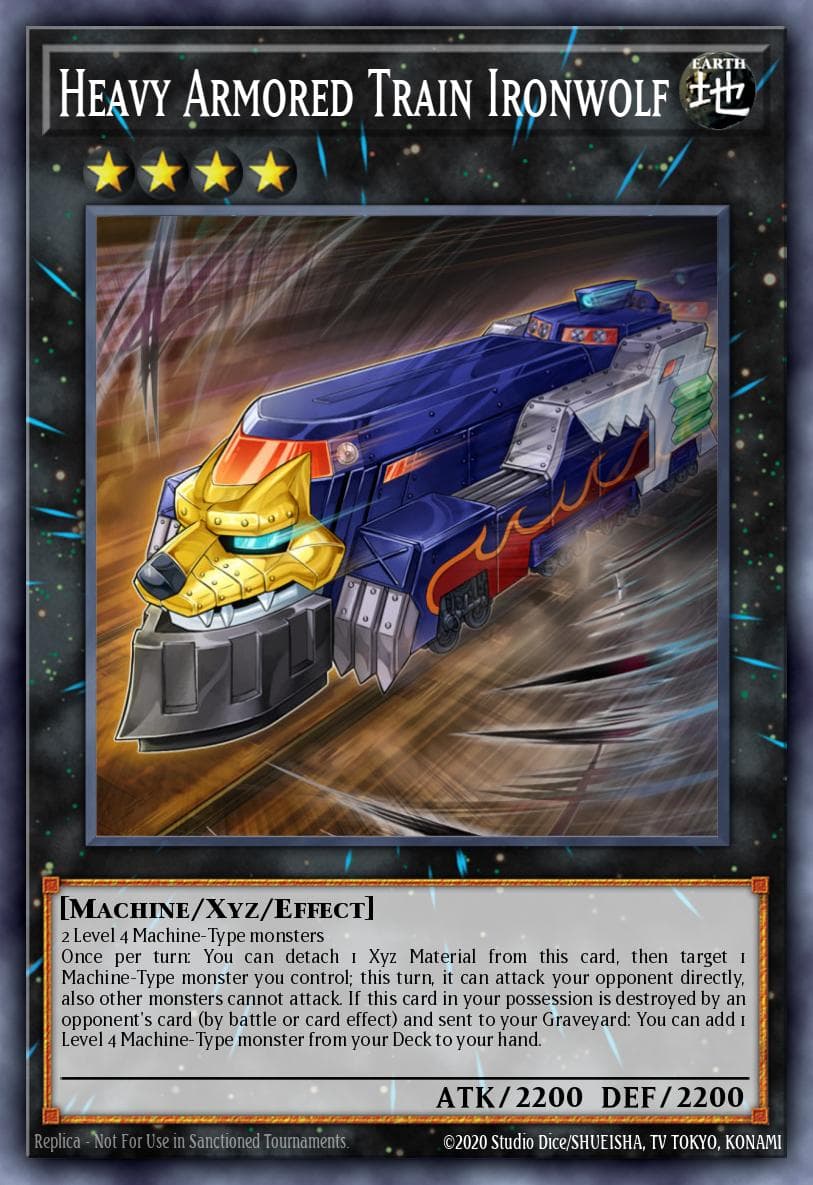 Heavy Armored Train Ironwolf #RATE-EN050