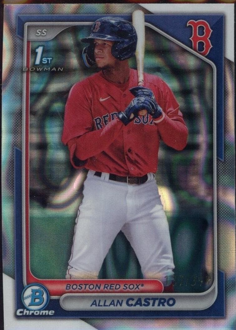 Allan Castro trading card