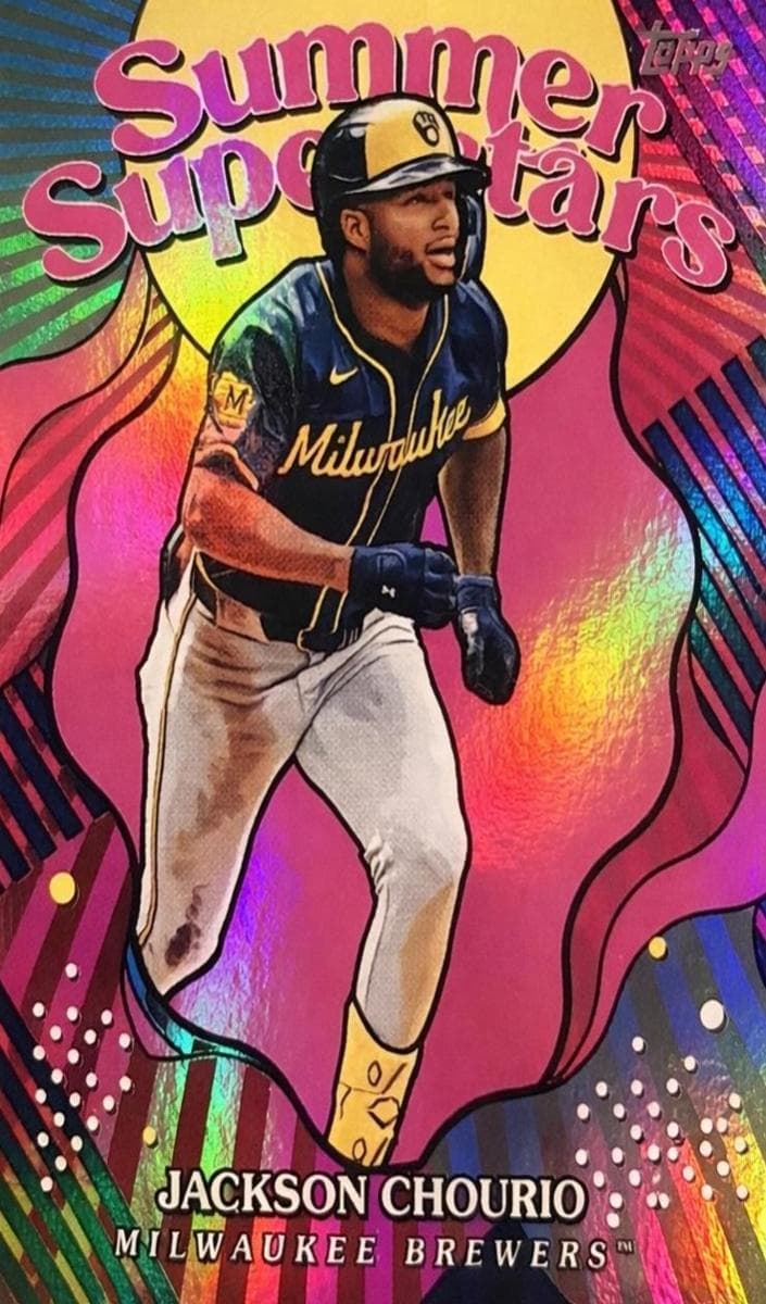 Jackson Chourio 2025 topps Topps