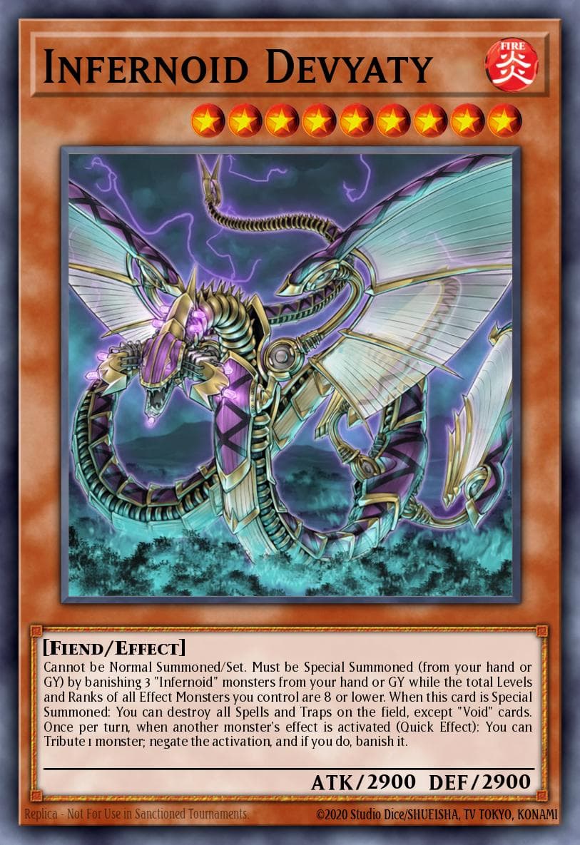 Infernoid Devyaty 2015 Yu-Gi-Oh! Crossed Souls