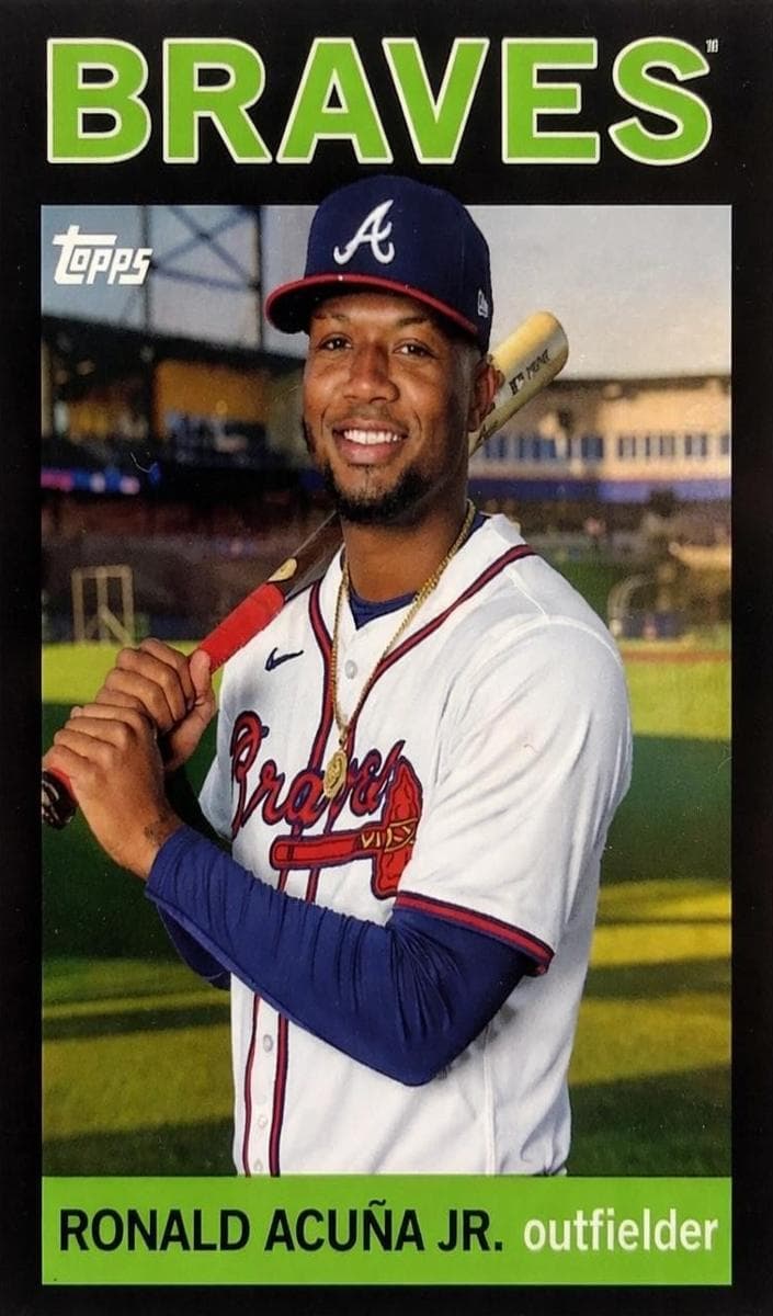 Ronald Acuña Jr. 2025 topps Topps Archives