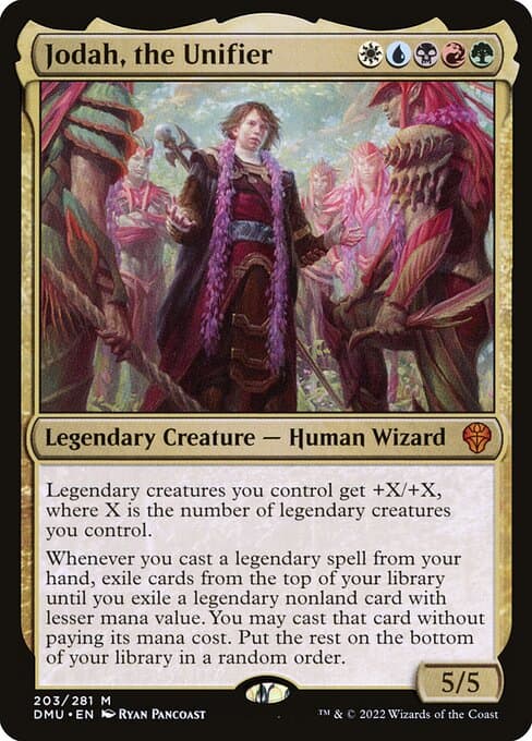 Jodah, the Unifier 2022 Magic: The Gathering Dominaria United