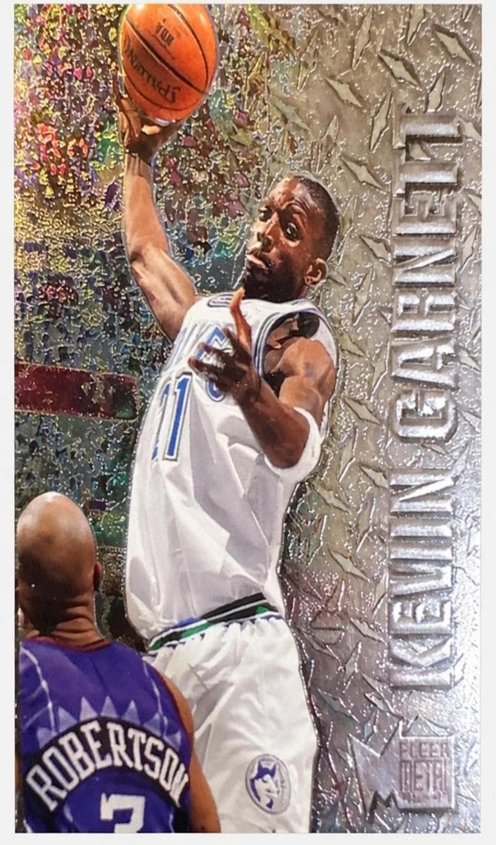 Kevin Garnett 1996 fleer Metal