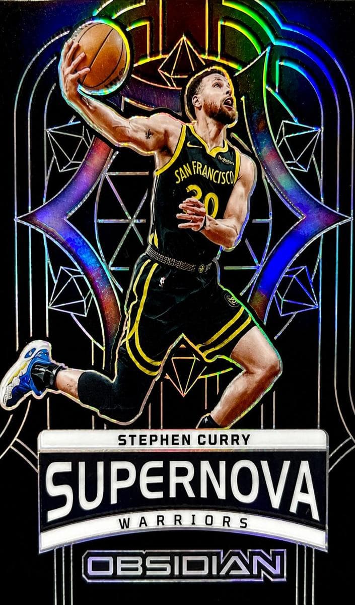 Stephen Curry 2023 panini Panini Obsidian