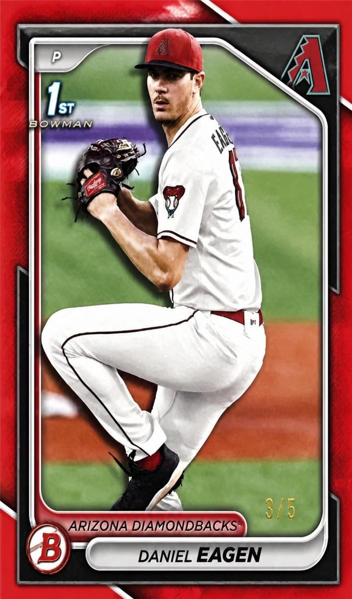 Daniel Eagen 2024 bowman Bowman Draft