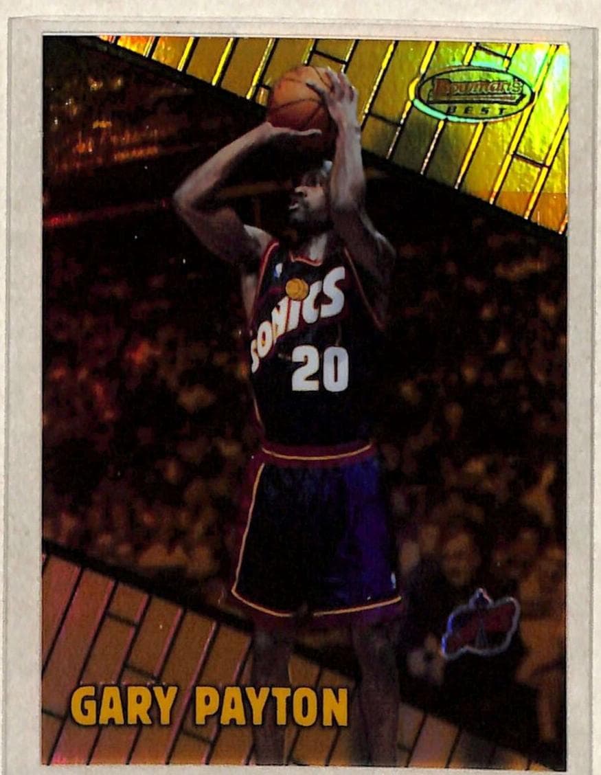 Gary Payton 1999 bowman Bowman's Best