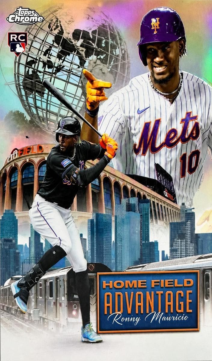 Ronny Mauricio 2024 topps Topps Chrome Update