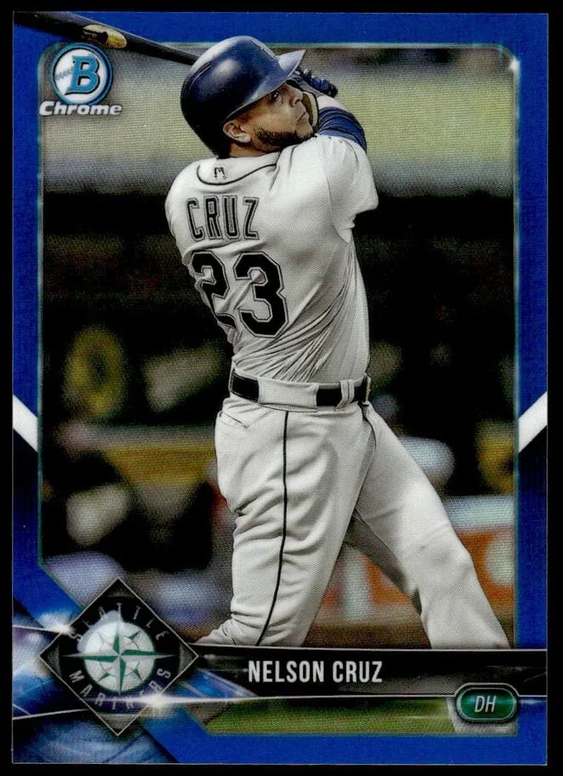 Nelson Cruz 2018 bowman Bowman Chrome