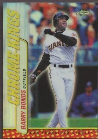 Barry Bonds 2000 topps