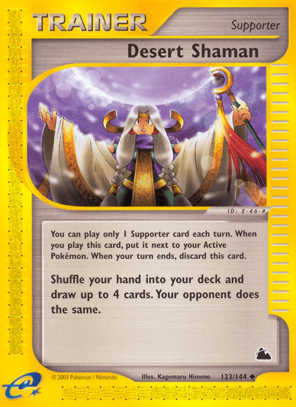 Desert Shaman 2002 Pokemon Japanese Split Earth