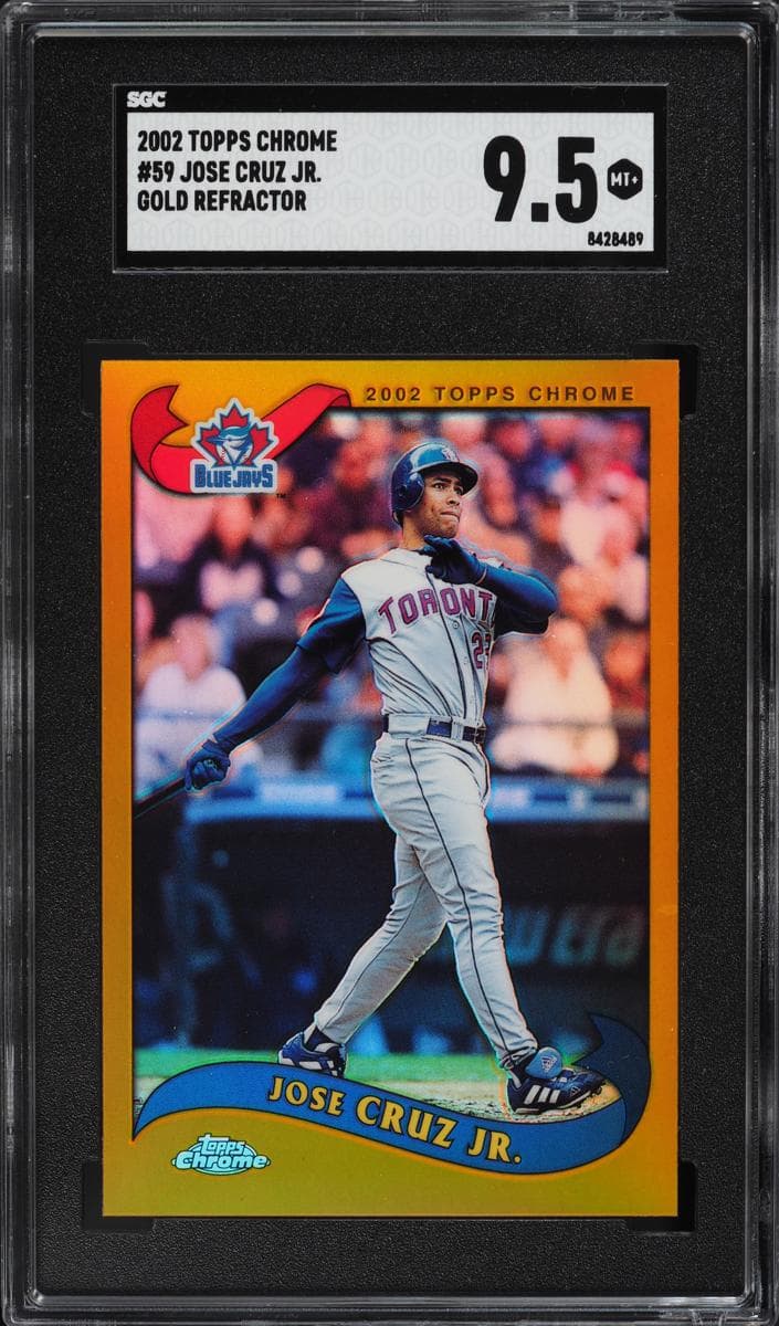 Jose Cruz Jr. 2002 topps Topps Chrome