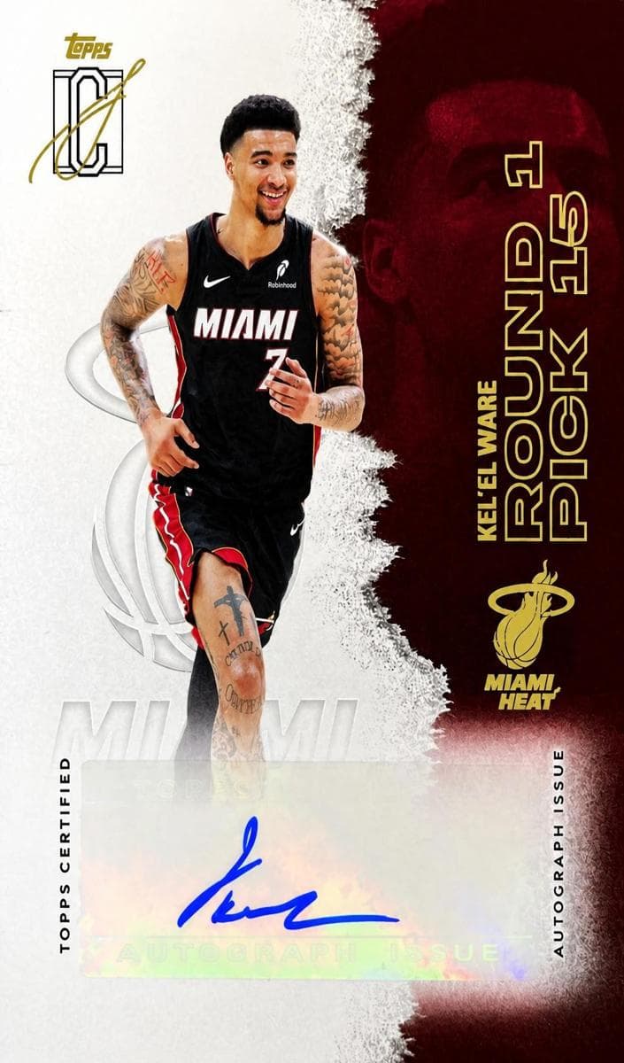 Kel'el Ware 2025 topps Topps Signature Class