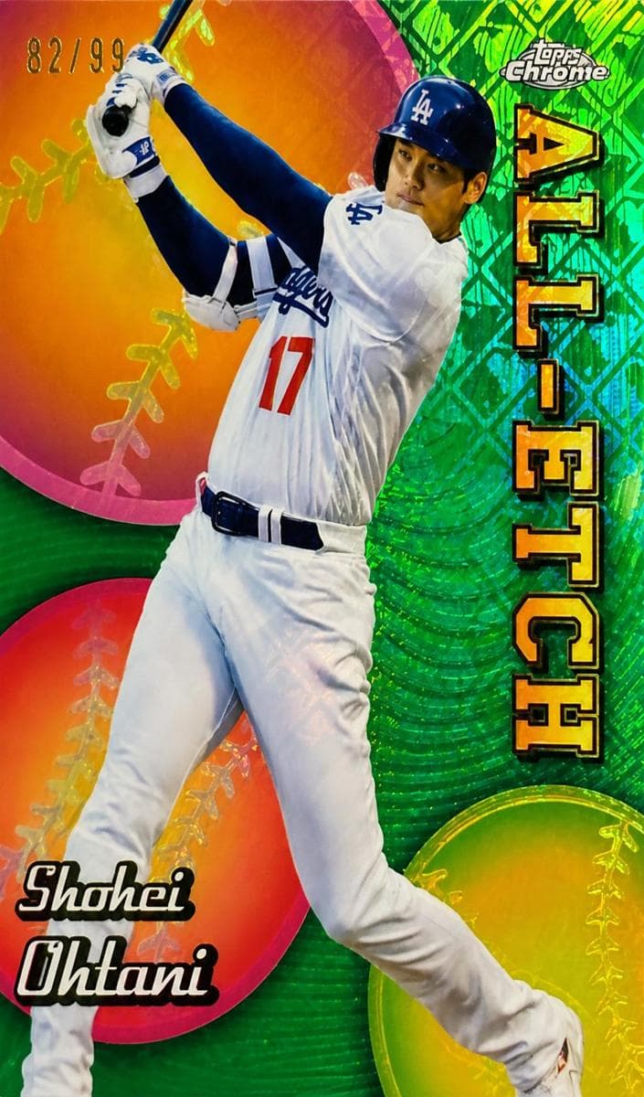 Shohei Ohtani 2024 topps Topps Chrome