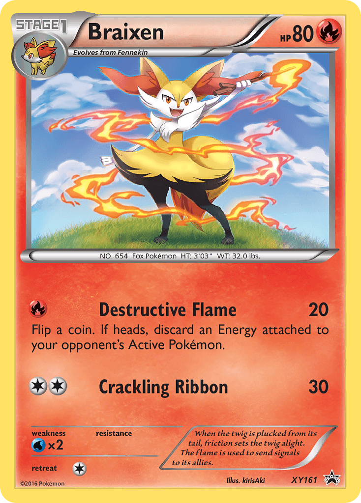 Braixen Pokemon Chinese CSUC