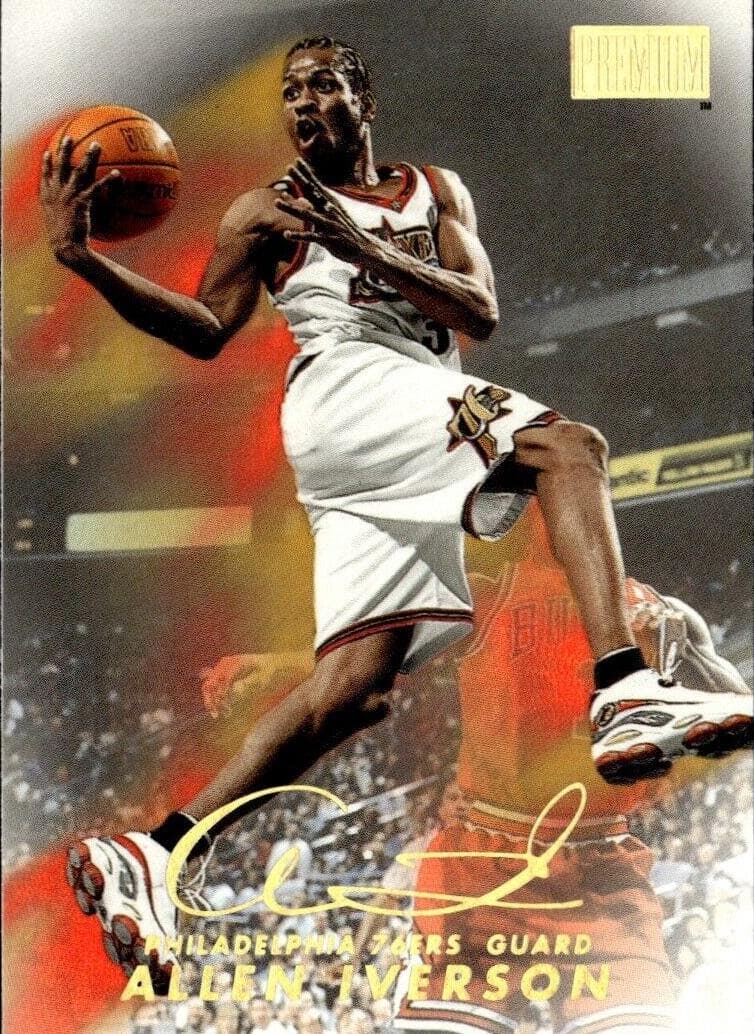 Allen Iverson 1998 fleer