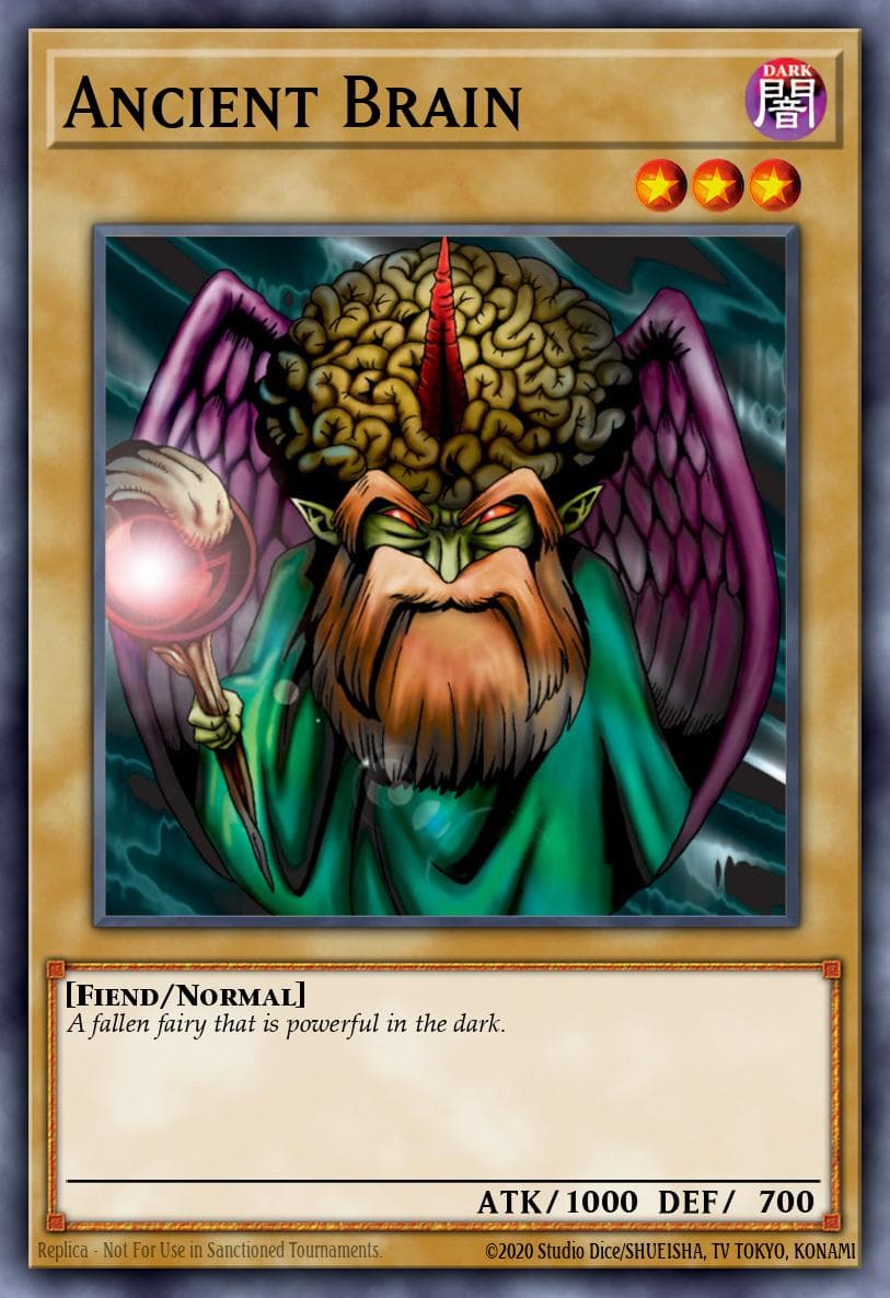 Ancient Brain 2002 Yu-Gi-Oh! Japanese Metal Raiders