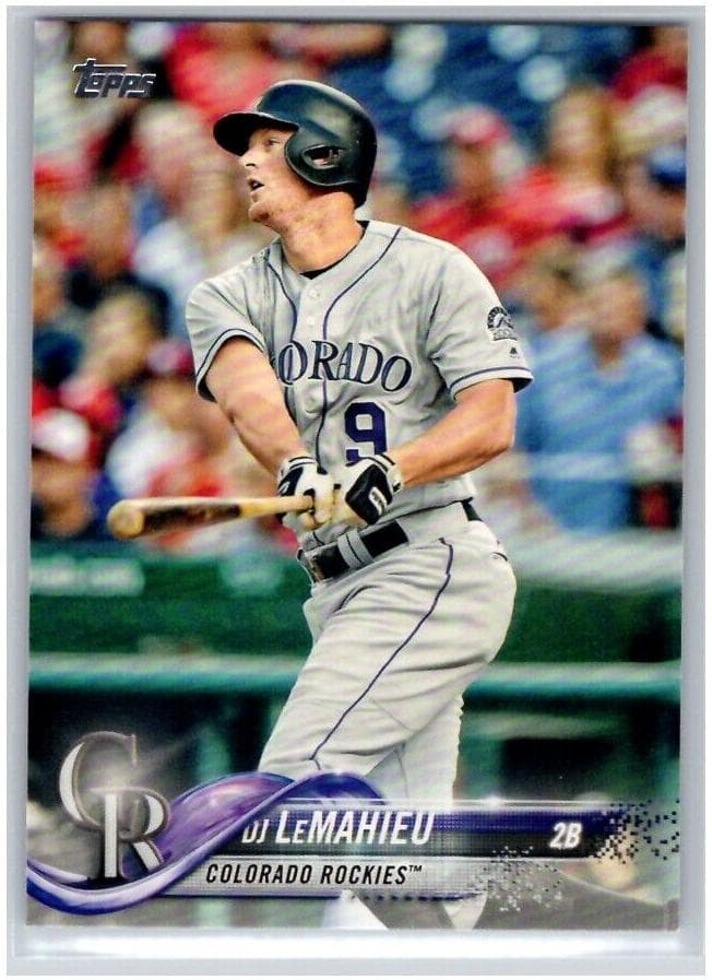 DJ LeMahieu 2018 topps Topps