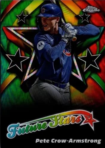 Pete Crow-Armstrong 2025 topps Topps Chrome