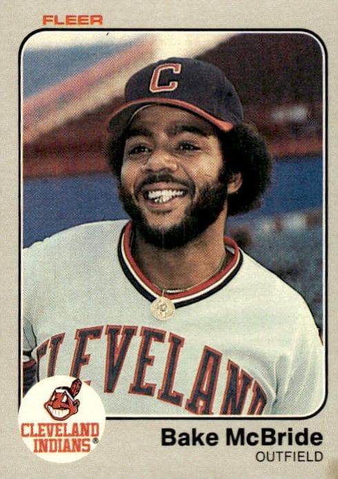 Bake McBride trading card
