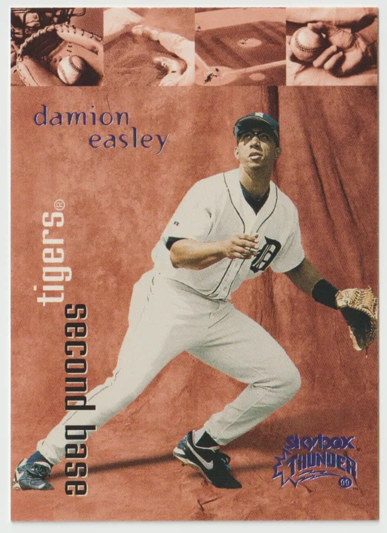 Damion Easley 1999 fleer SkyBox Thunder
