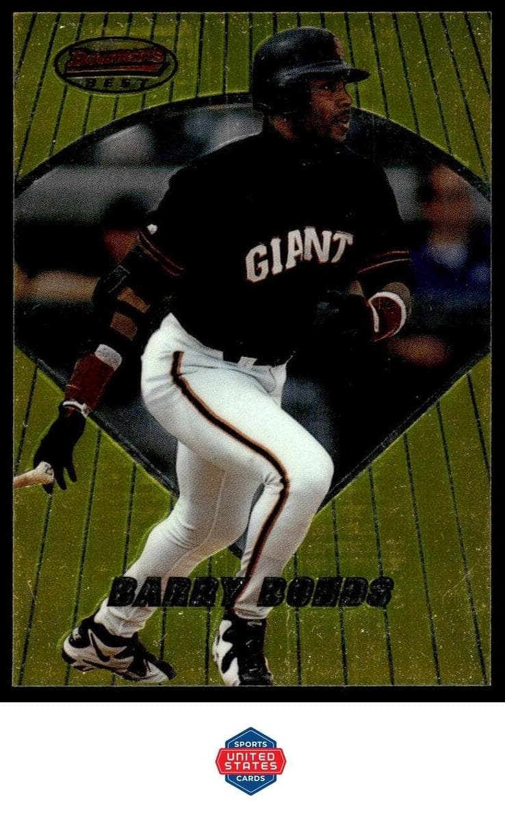 Barry Bonds 1996 bowman Bowman's Best