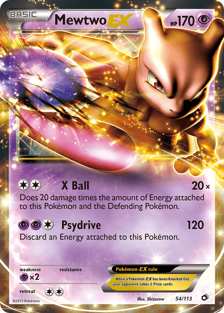 Mewtwo EX 2013 Pokemon