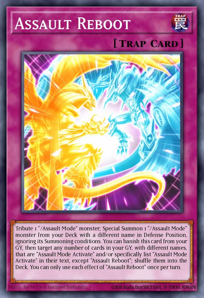 Assault Reboot 2019 Yu-Gi-Oh!