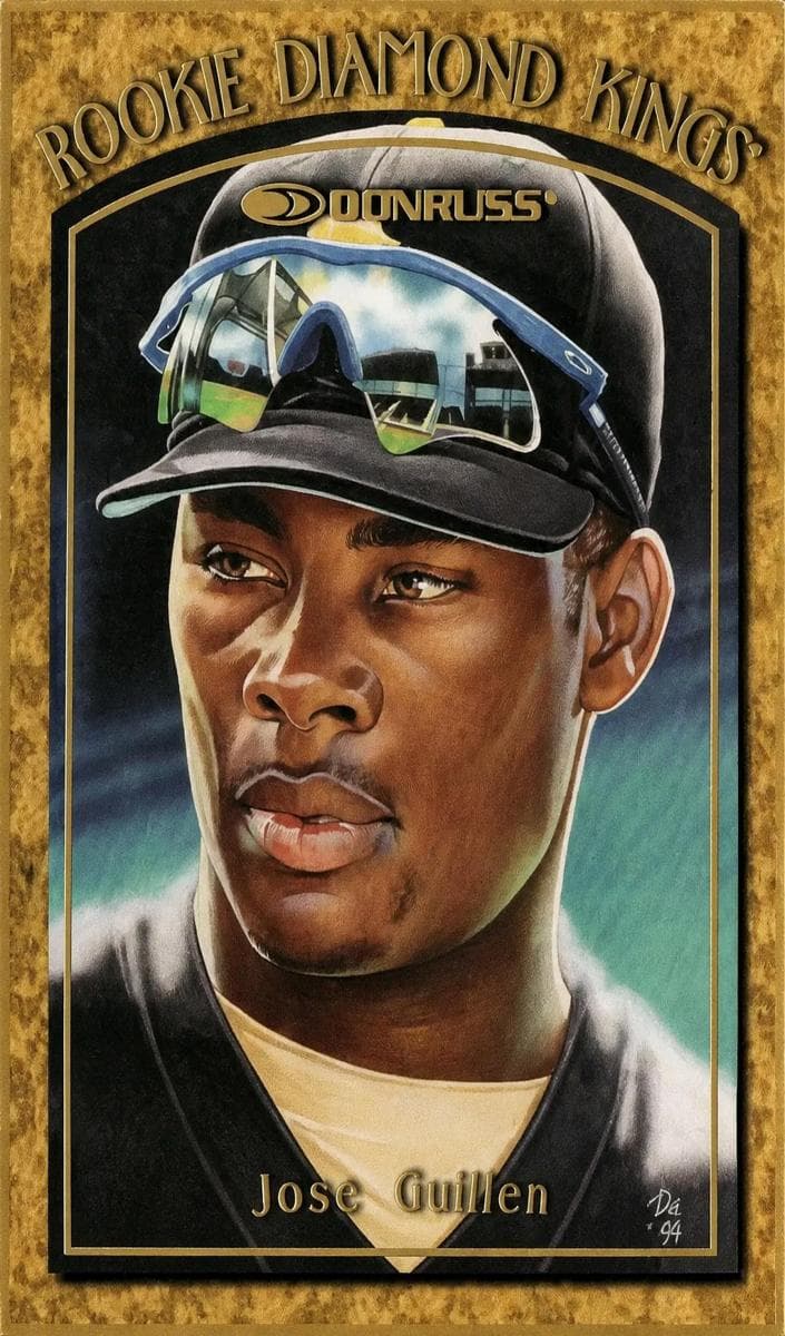 Jose Guillen 1997 panini Donruss