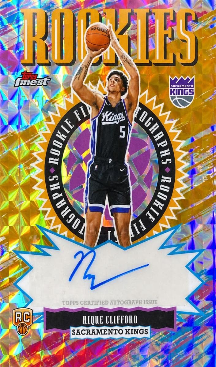 Nique Clifford 2025 topps Topps Finest