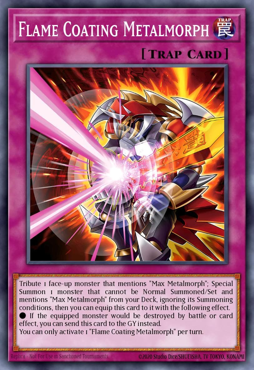 Flame Coating Metalmorph 2024 Yu-Gi-Oh! Japanese Supreme Darkness