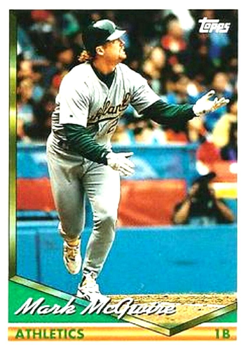 Mark McGwire 1994 topps Topps